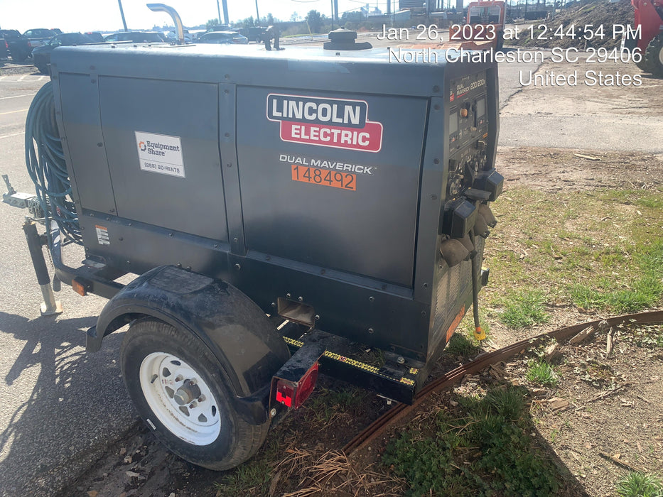 2021 Lincoln Electric Dual Maverick 200/200X Ready Pak 3 (includes trailer, cable rack, fender light kit)