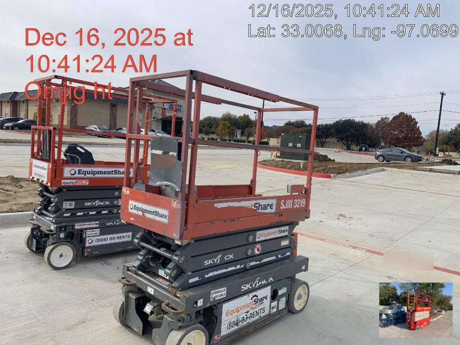 2018 SKYJACK SJIII-3219