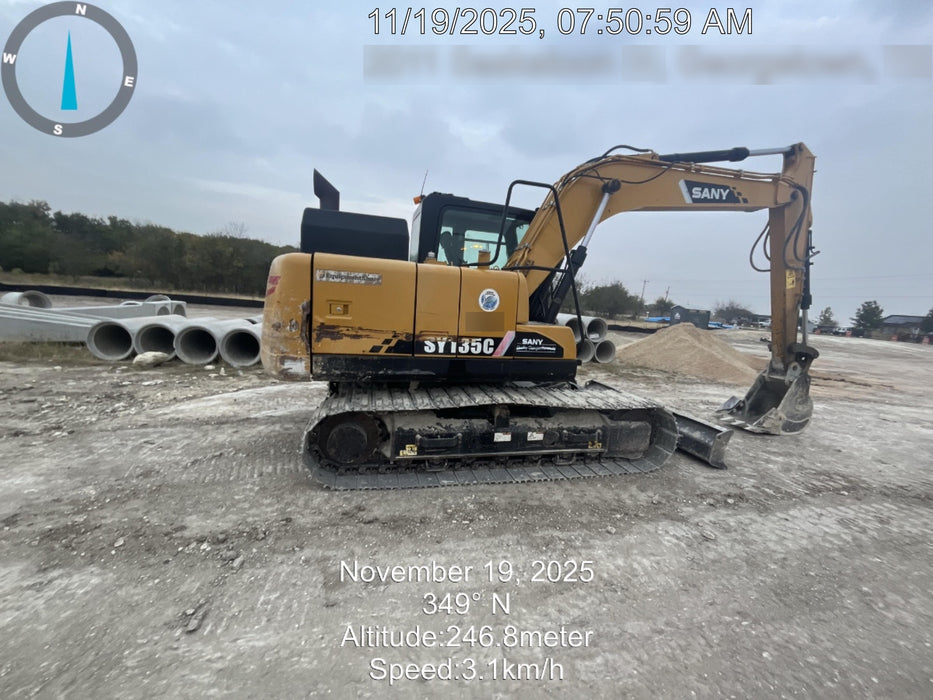 2018 SANY SY135C