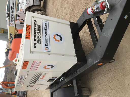 2020 Multiquip DLW400ESA4 400 amp Welder, 14kW, 120/240V, T4F Kubota, Trailer