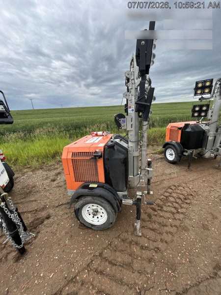 2024 Wanco WLTT-4MM4K Diesel, Deep Sea Controller, Shore Power Plug, Auto Start, (4) 350W LED Floodlights, 4kW Generator, 60 Gal Fuel Tank, 2" Ball, T3