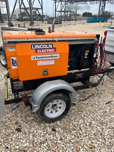 2022 Lincoln Electric LE400 Kubota V1505, Trlr, Cable Rack, Light Kit, ES Decals, T3