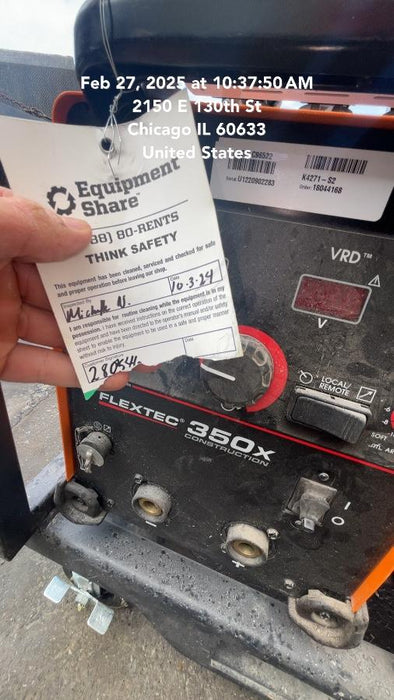 2022 LINCOLN ELECTRIC FLEXTEC 350X