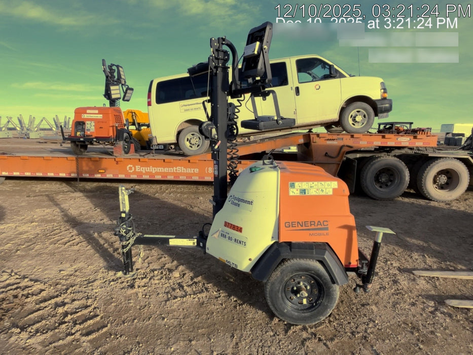 2023 Generac MLT2 Diesel, Flex Switch 120V Input, Powerzone Controller, 
(4) 320W LED Lights, 4kW Generator, 39.9 Gal Fuel Tank, 2" Ball, T3