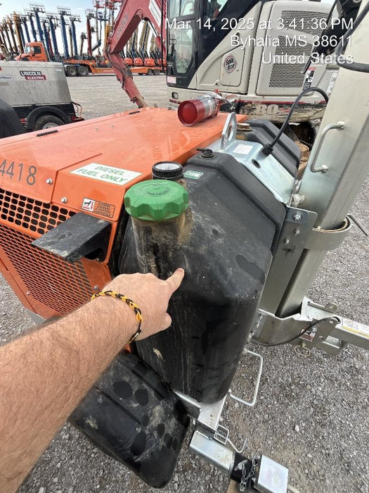 2024 Wanco WLTT-4MM4K Diesel, Mitsubishi L2E, 9.0HP @1800 rpm, Deep Sea Controller, Shore Power Plug, Auto Start, (4) 350W LED Floodlights, 4kW Generator, 60 Gal Fuel Tank, 2" Ball, T3