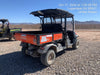 2022 Kubota RTV-X1140W-H Plastic Canopy, Windshield Acrylic Clear, LED Strobe Light, Wire Harness Kit, Back up Alarm
