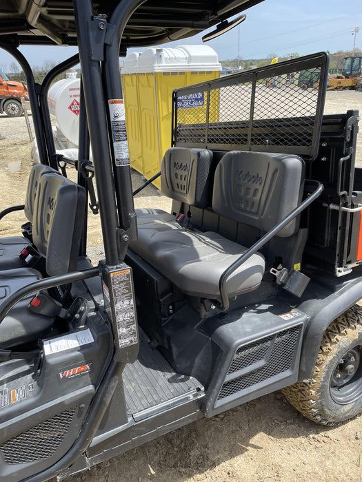 2022 Kubota RTV-X1140W-H Plastic Canopy, Windshield Acrylic Clear, LED Strobe Light, Wire Harness Kit, Back up Alarm