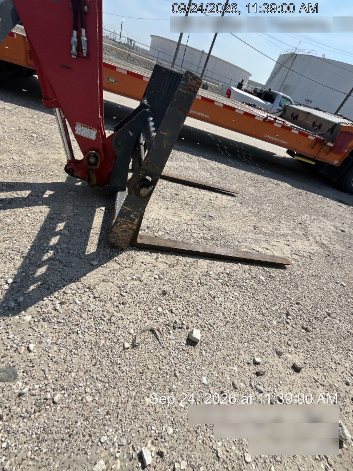 2019 Manitou MTA10055 MTA10055 - 74 HP T4, Canopy, Worklights/Strobe, Beacon, 66" Carriage, 60" Forks, Solid Tires, Lift Hook, Aux Hydraulics