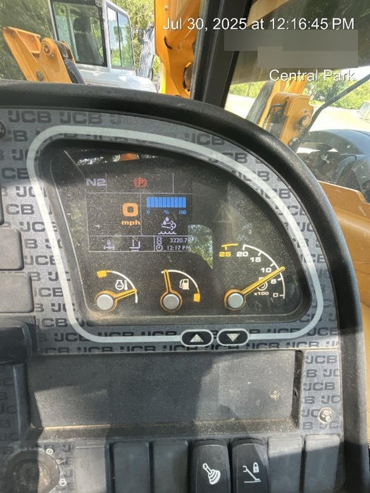 2019 JCB 512-56 Canopy, 109 HP, Solid Tires, STD Worklight, Beacon, Aux Hydraulics, Lifting Eye, Back up Alarm w/66" Carriage/60" Forks