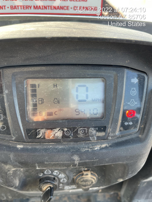 2021 Kubota RTV-X1140W-H Plastic Canopy, Windshield Acrylic Clear, LED Strobe Light, Wire Harness Kit, Back up Alarm