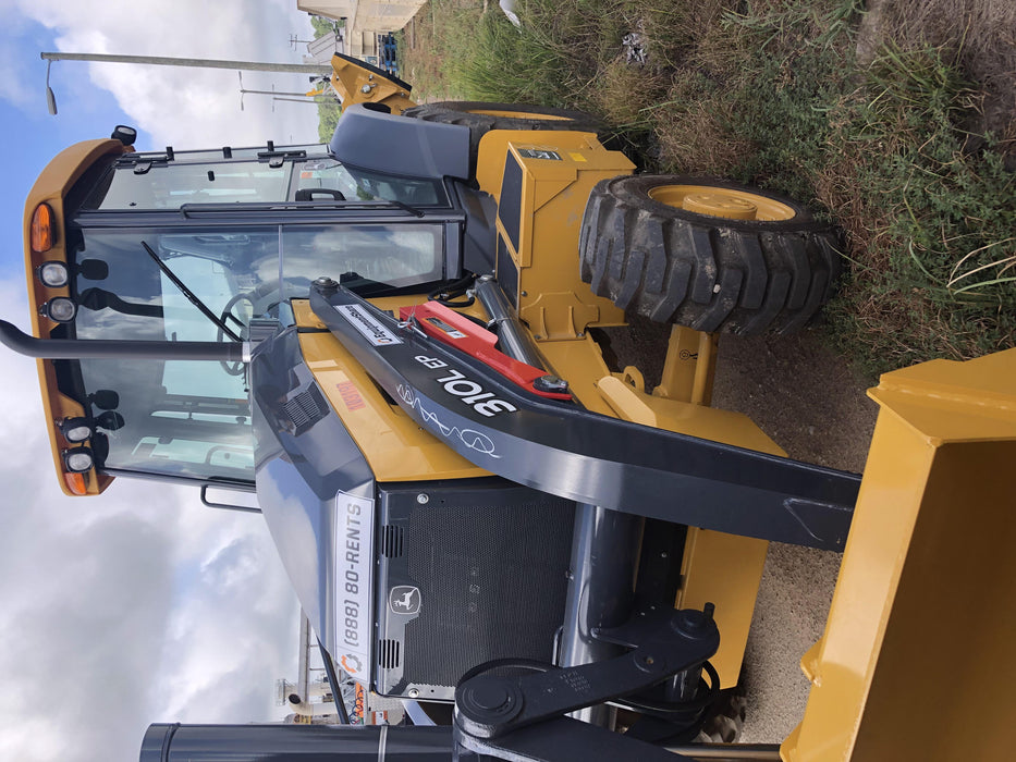 2020 John Deere 310LEP Cab/Heat/Air, 4WD, Standard Stick, Pilot Controls, 2 Way Hydraulics, TAG Manual QC
