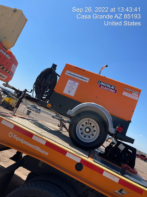 2022 Lincoln Electric LE400 Kubota V1505, Trlr, Cable Rack, Light Kit, ES Decals, T3