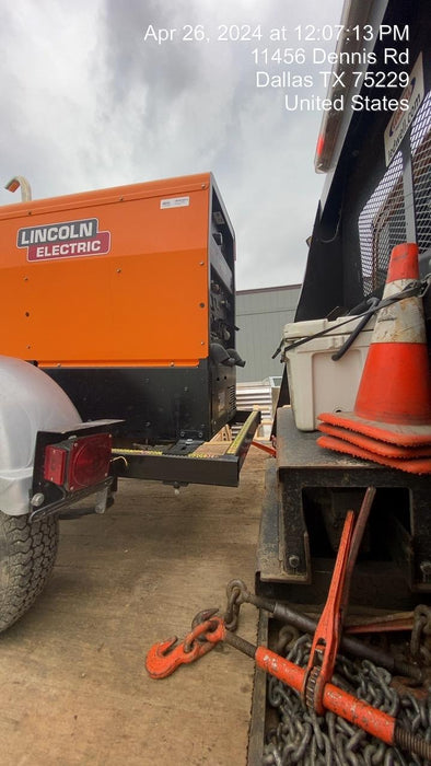 2022 Lincoln Electric LE400 Kubota V1505, Trlr, Cable Rack, Light Kit, ES Decals, T3