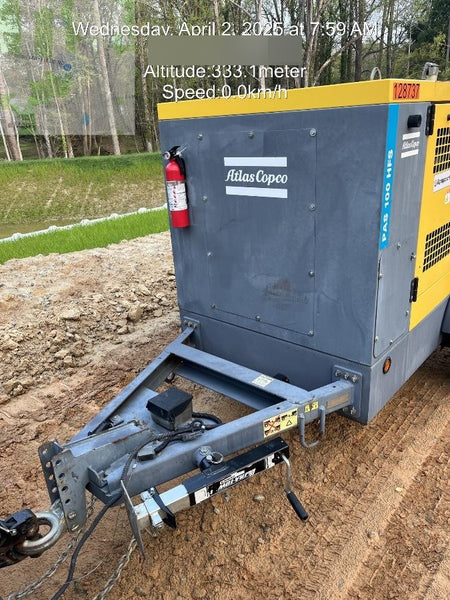 2020 ATLAS COPCO PAS 100 HF CS Enclosed