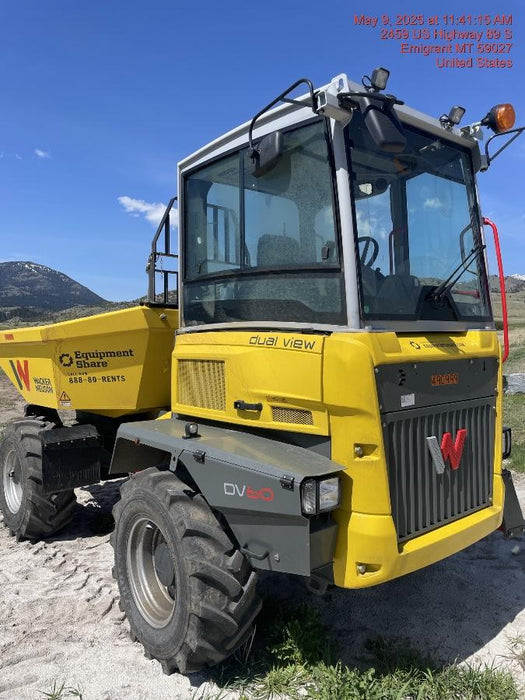 2025 WACKER NEUSON DV604 Cab Standard Tires