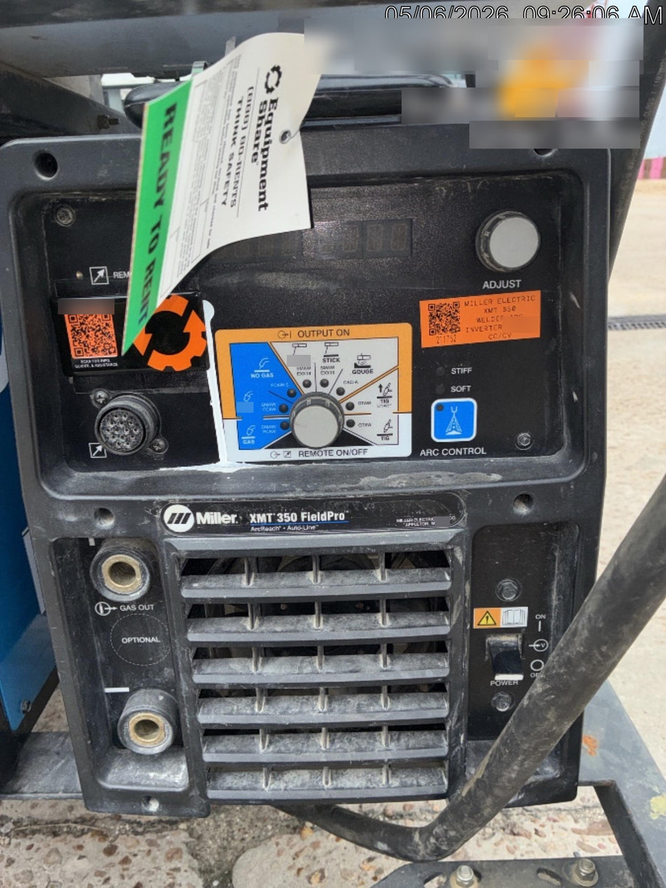 2021 MILLER ELECTRIC XMT 350