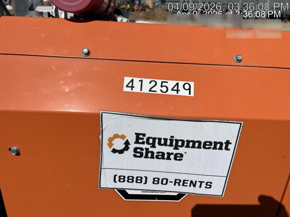 2024 Wanco WLTT-4MM4K Diesel, Deep Sea Controller, Shore Power Plug, Auto Start, (4) 350W LED Floodlights, 4kW Generator, 60 Gal Fuel Tank, 2" Ball, T3