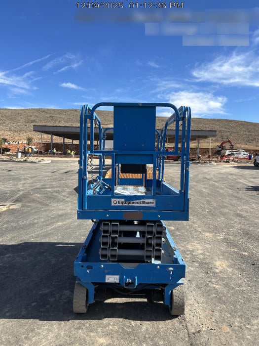 2019 Genie GS-2646 folding rails with full height swing gate