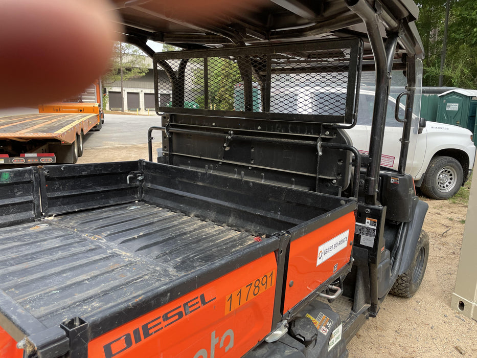 2021 Kubota RTV-X1140W-H Plastic Canopy, Windshield Acrylic Clear, LED Strobe Light, Wire Harness Kit, Back up Alarm