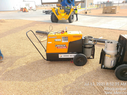 2021 Lincoln Electric Ranger 305 LPG LPG One-Pak (includes undercarriage, tank holder & tank strap) ORANGE