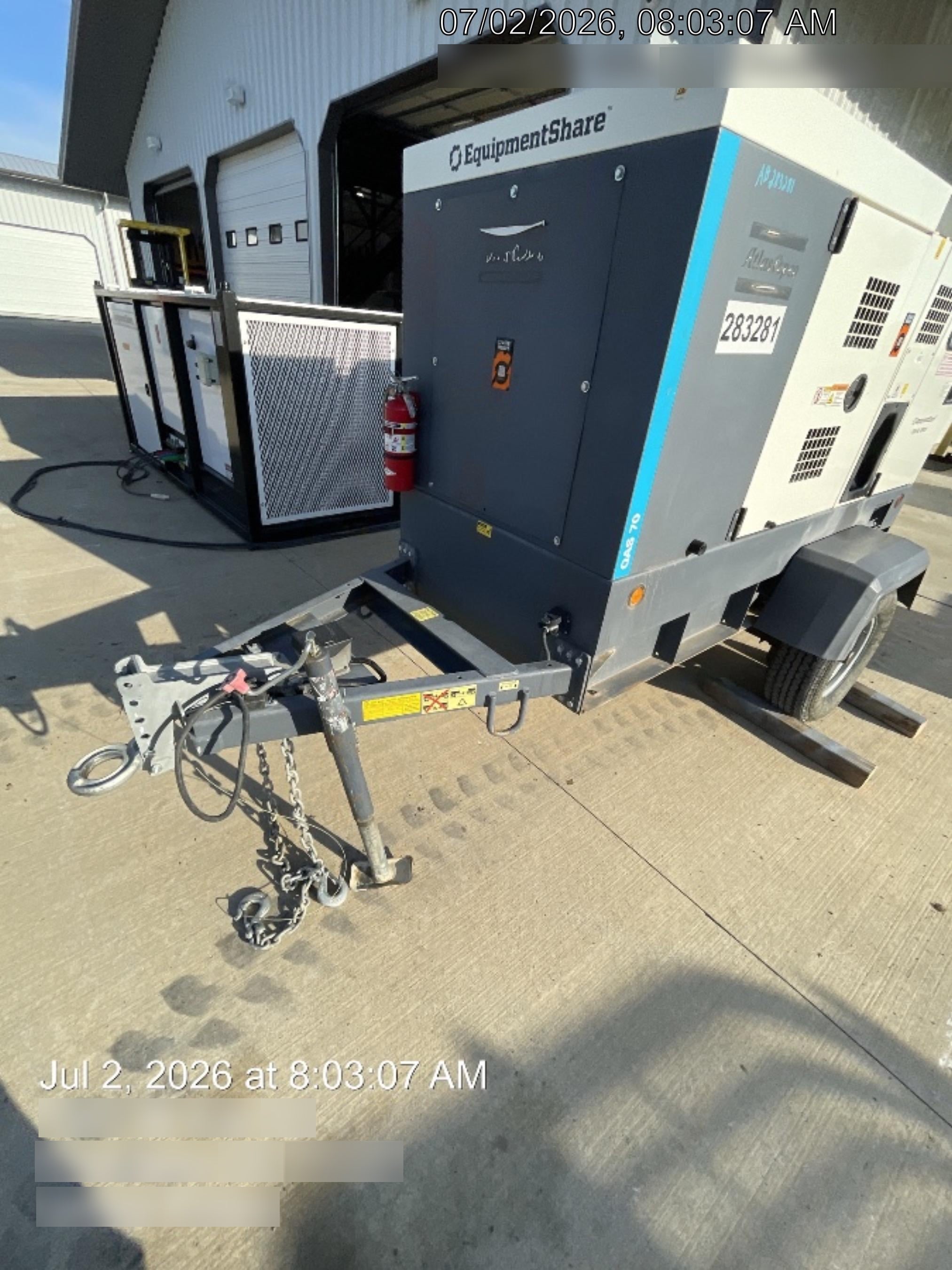 2022 ATLAS COPCO QAS 70