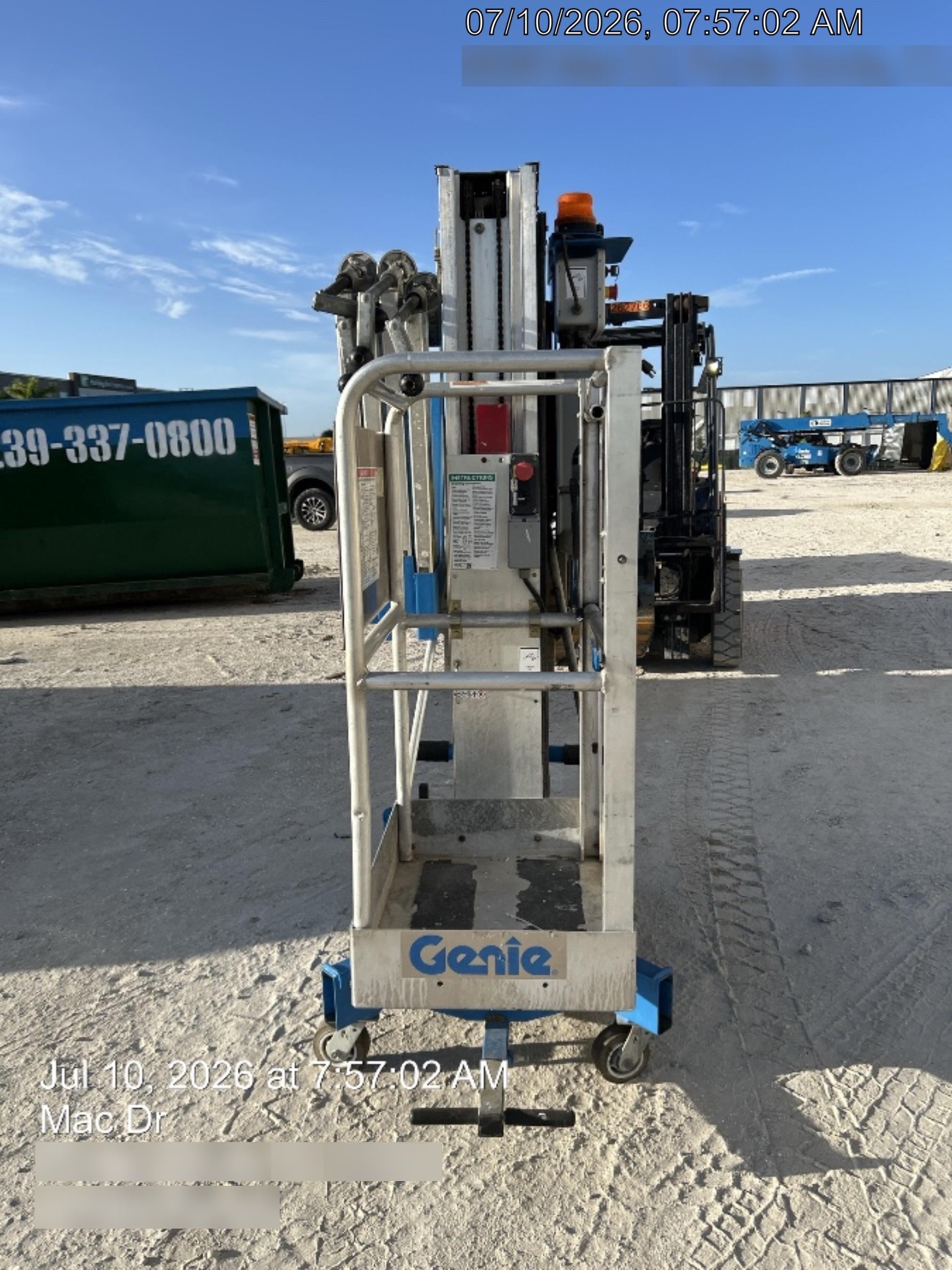 2022 GENIE AWP-30S DC
