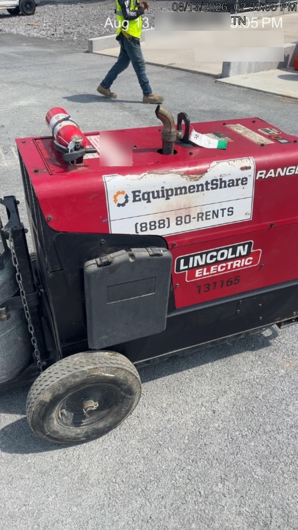 2021 Lincoln Electric Ranger 305 LPG K3430-1, Ranger 305 LPG, Undercarriage, Tank Holder & Strap, 10kw AC Gen, 25hp Kohler LPG Eng