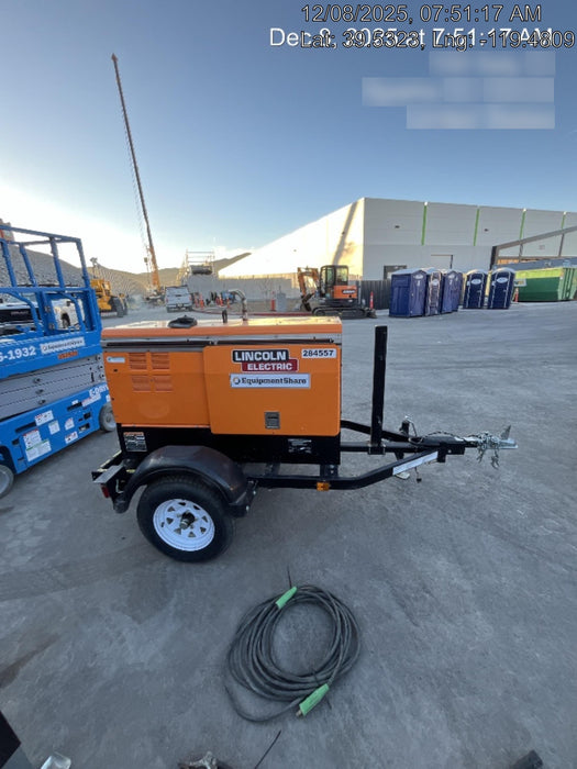 2022 Lincoln Electric LE400 Kubota V1505, Trlr, Cable Rack, Light Kit, ES Decals, T3