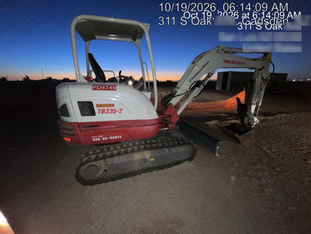 2025 TAKEUCHI TB235-2R