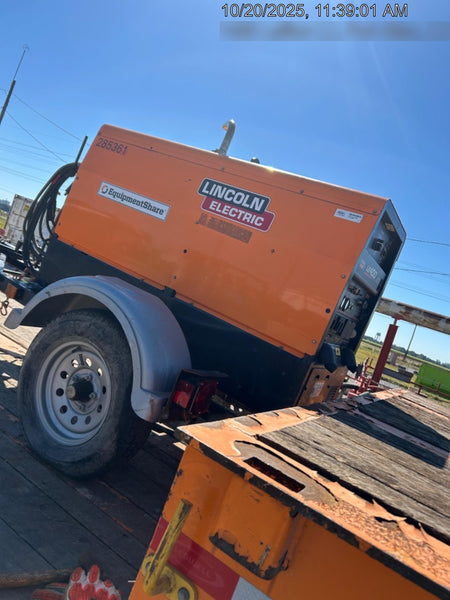2022 Lincoln Electric LE400 Kubota V1505, Trlr, Cable Rack, Light Kit, ES Decals, T3