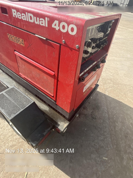 2022 Shindaiwa DGW400MDL Kubota D902 Engine, 23 HP, Dual Op Welder, Wire, Arc, Droop Stick, Tig, and CC Stick Functionality, Simulphase, 3 Phase and 1 Phase Gen Output, Single Axle NB Trlr, Slr Trckl Chrg 12V 12W, Fire Ext