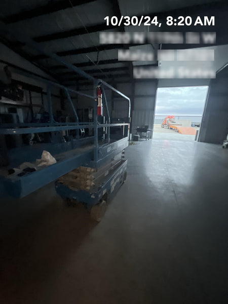 2020 Genie GS-1930 Solid Non Marking Tires, Beacon, Folding rails with half height swing gate