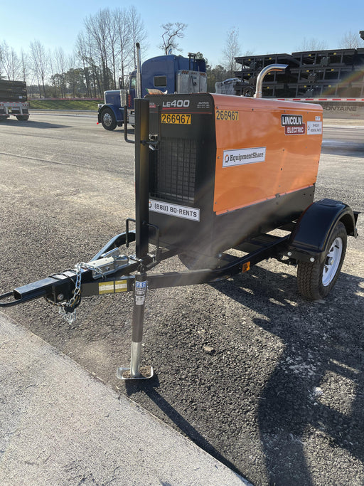 2022 Lincoln Electric LE400 Kubota V1505, Trlr, Cable Rack, Light Kit, ES Decals, T3