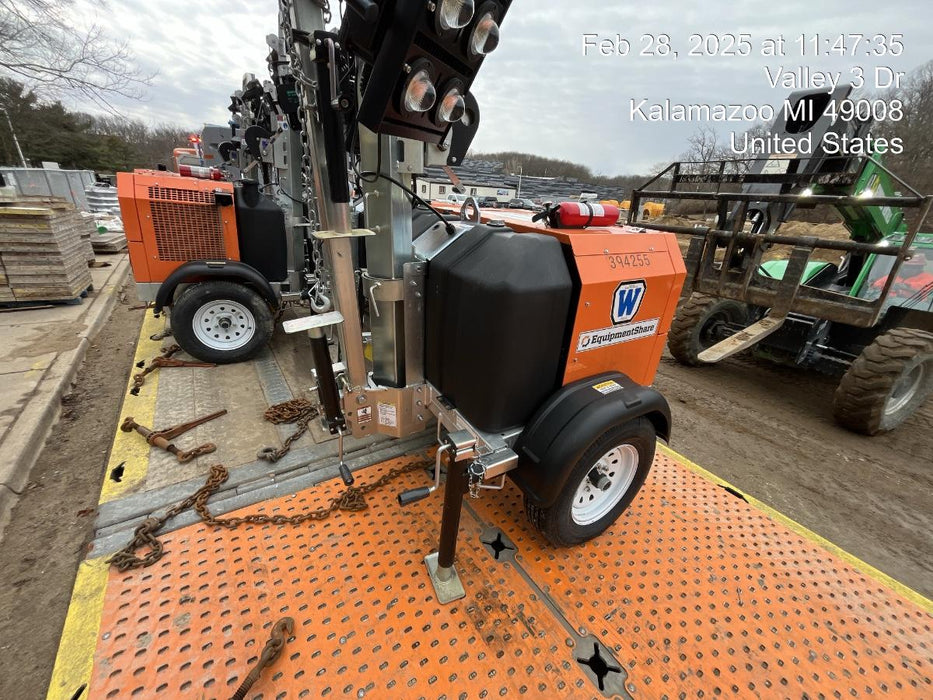 2024 Wanco WLTT-4MM4K Diesel, Deep Sea Controller, Shore Power Plug, Auto Start, (4) 350W LED Floodlights, 4kW Generator, 60 Gal Fuel Tank, 2" Ball, T3