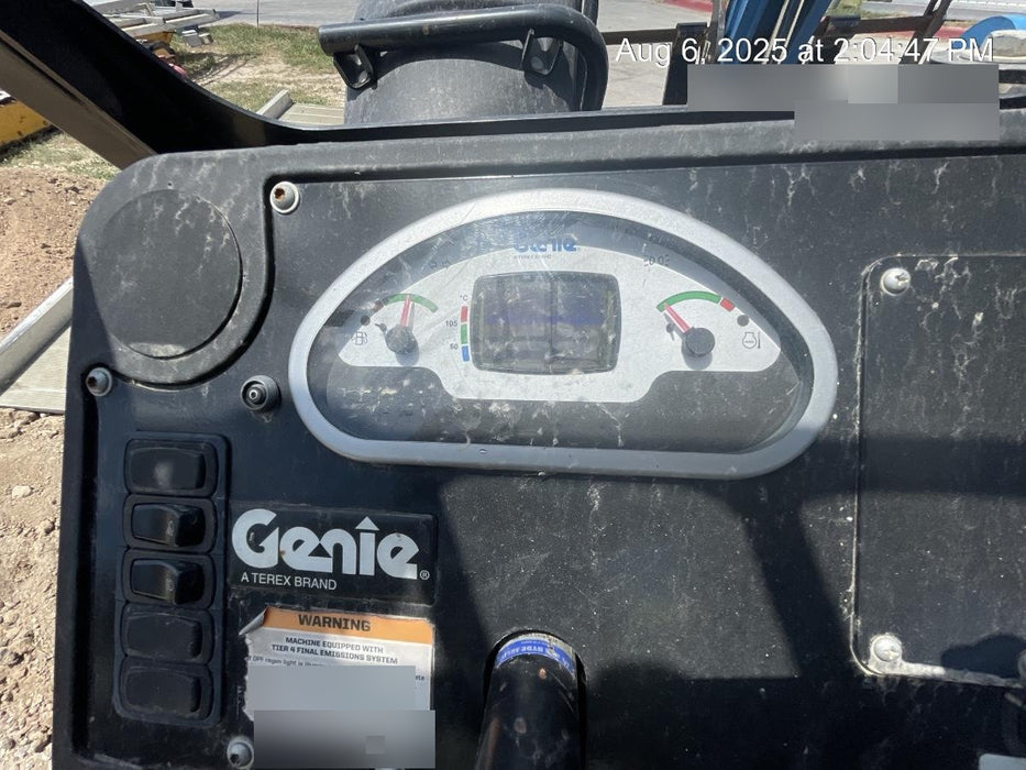 2018 Genie GTH-844 Genie GTH-844 w/ROPS, Work Lights, Solid Tires, RH Cab Mesh, Beacon, 60" Carriage and Forks