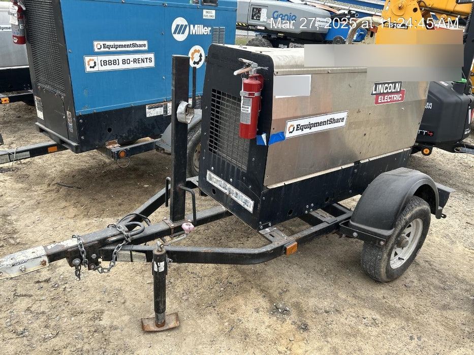 2019 Lincoln Electric Vantage 322 Lincoln Vantage 322 Welder w/Trailer, Light Kit, Cable Rack