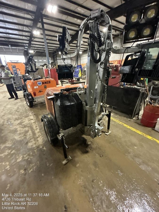 2024 Wanco WLTT-4MM4K Diesel, Deep Sea Controller, Shore Power Plug, Auto Start, (4) 350W LED Floodlights, 4kW Generator, 60 Gal Fuel Tank, 2" Ball, T3