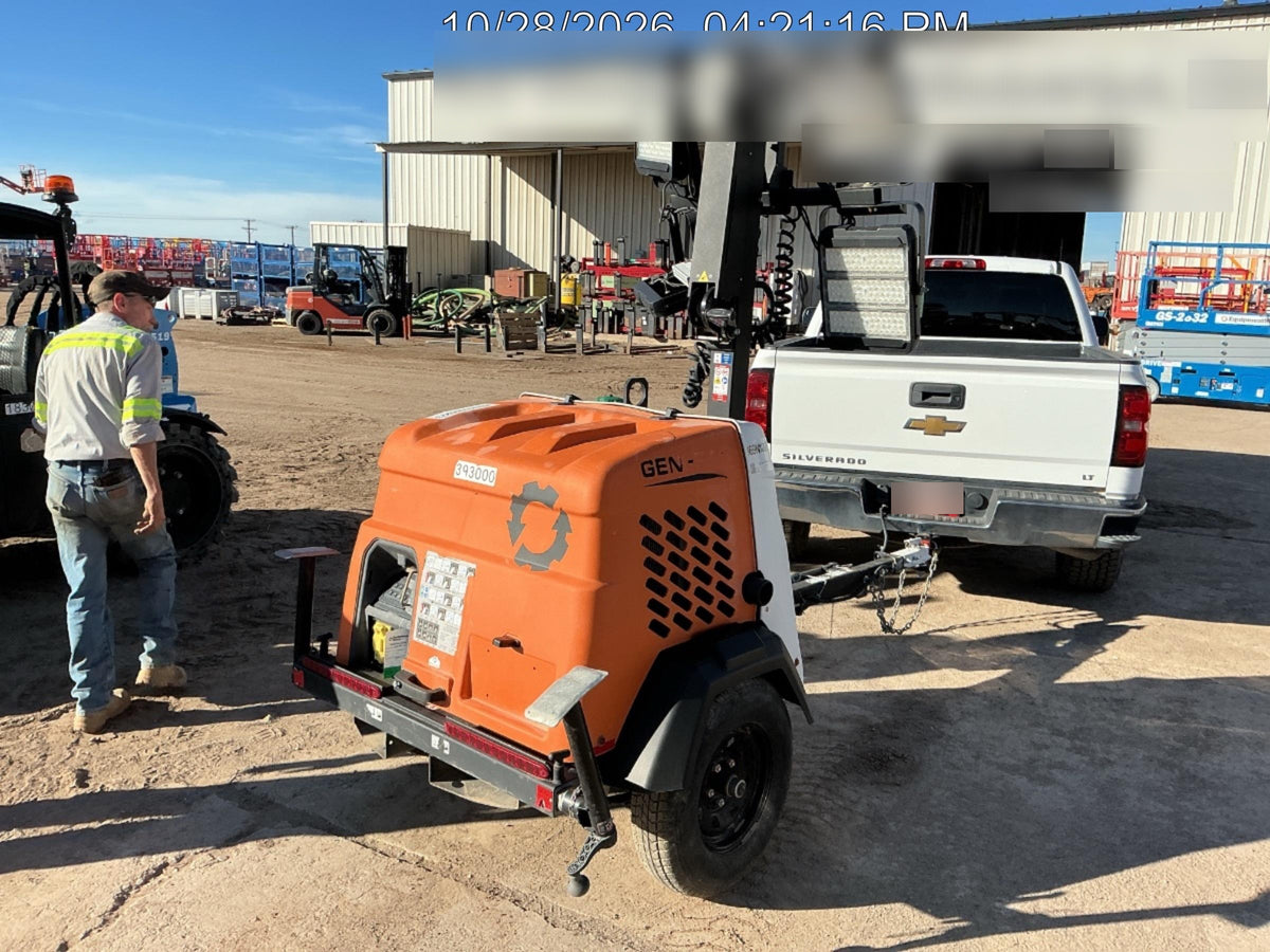 2024 Generac MLT2 Diesel, Flex Switch 120V Input, Powerzone Controller, 
(4) 320W LED Lights, 4kW Generator, 39.9 Gal Fuel Tank, 2" Ball, T3