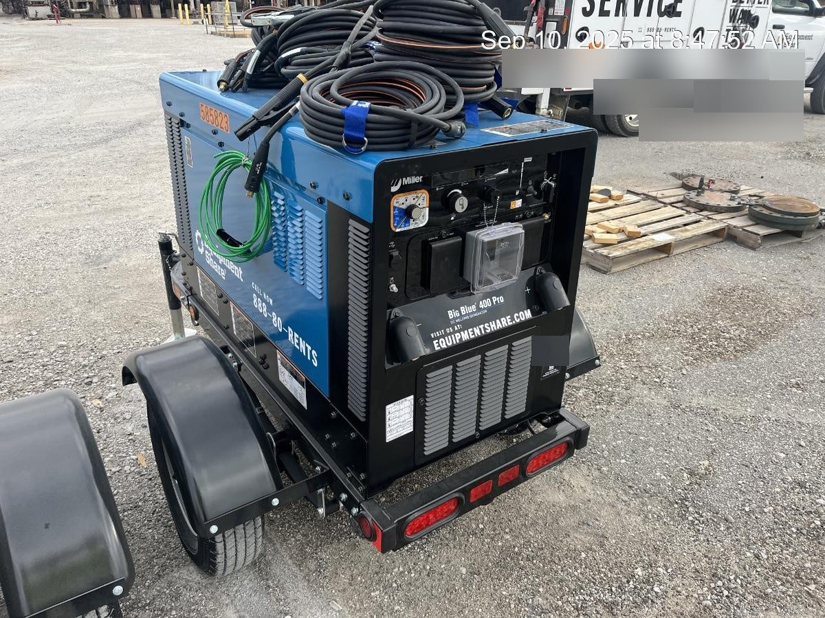 2025 MILLER ELECTRIC BIG BLUE 400