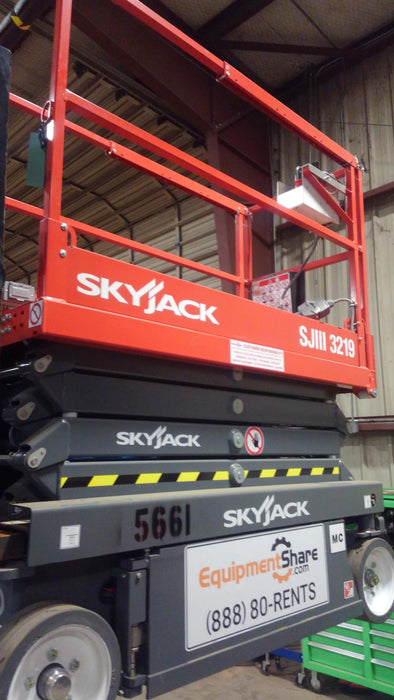 2017 Skyjack SJIII-3219 SJ3219, Trojan Battery Set, Extended Warranty 5yr/5k hr