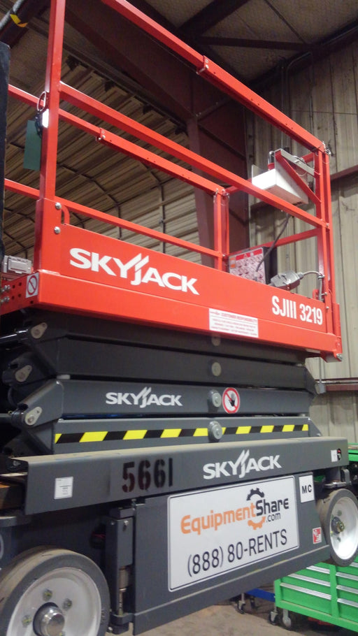 2017 Skyjack SJIII-3219 SJ3219, Trojan Battery Set, Extended Warranty 5yr/5k hr