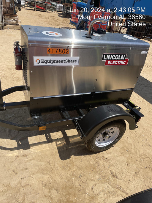 2024 Lincoln Electric LE400 Kubota V1505, Trlr, Cable Rack, Light Kit, ES Decals, T3