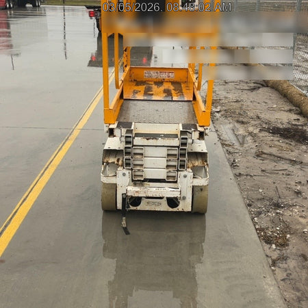 Custom Equipment HB-1430 <ul>
 <li>Hy-Brid Scissor Lift</li>
  <li>Platform capacity up to 670 lbs.</li>
  <li>Working height up to 20 ft</li>
  <li>Weighs under 1,700 lbs.</li>
  <li>Non-marking wheels </li>
</ul>