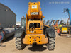 2019 JCB 512-56 Enclosed Cab, 109 HP, Solid Tires, Worklights, Beacon, Aux Hydraulics, Lifting Eye w/60" Carriage/60" Forks