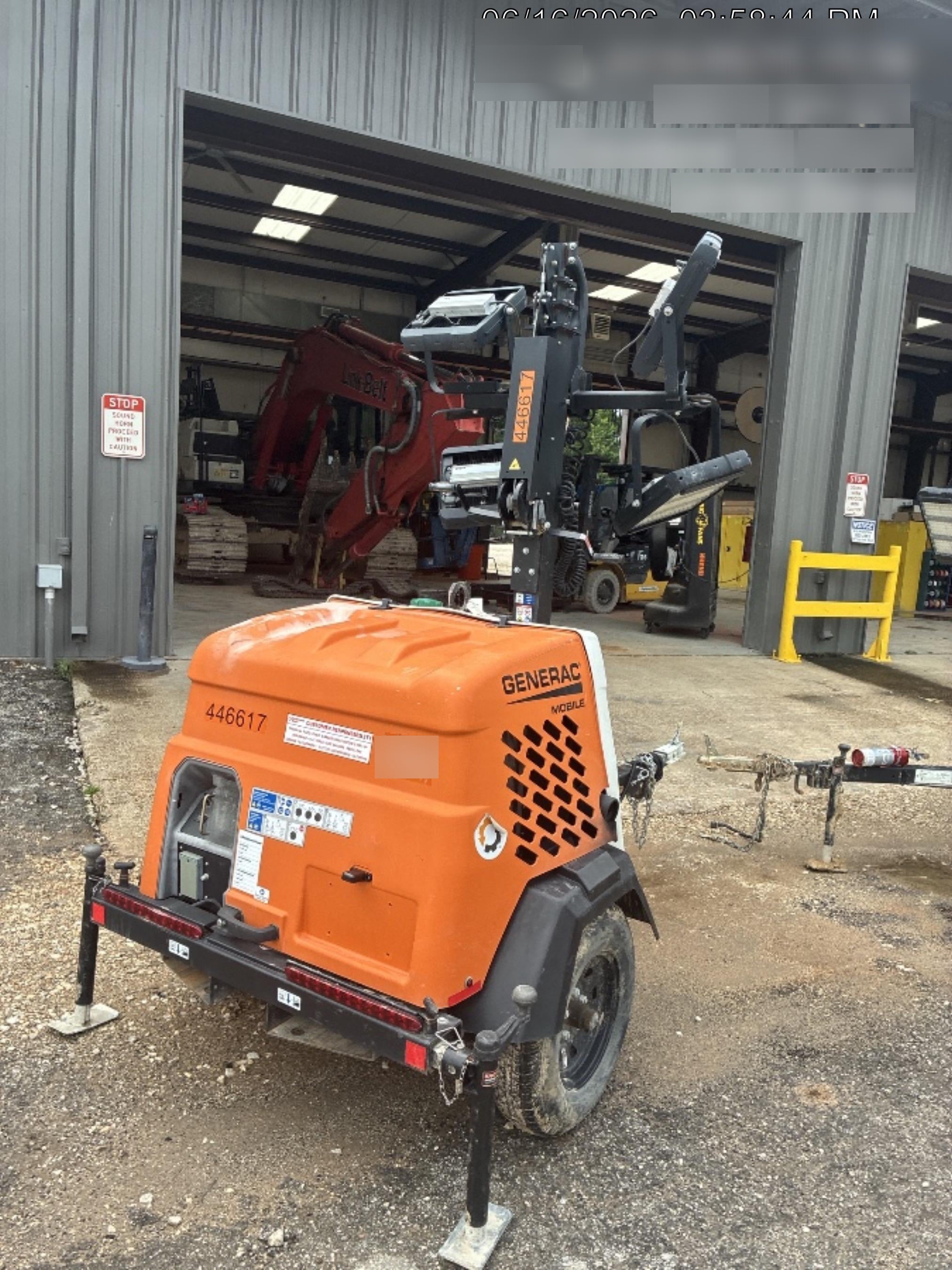 2024 Generac MLTS-4 2.4kW, Mitsu Eng, Analog, LED, Diesel.