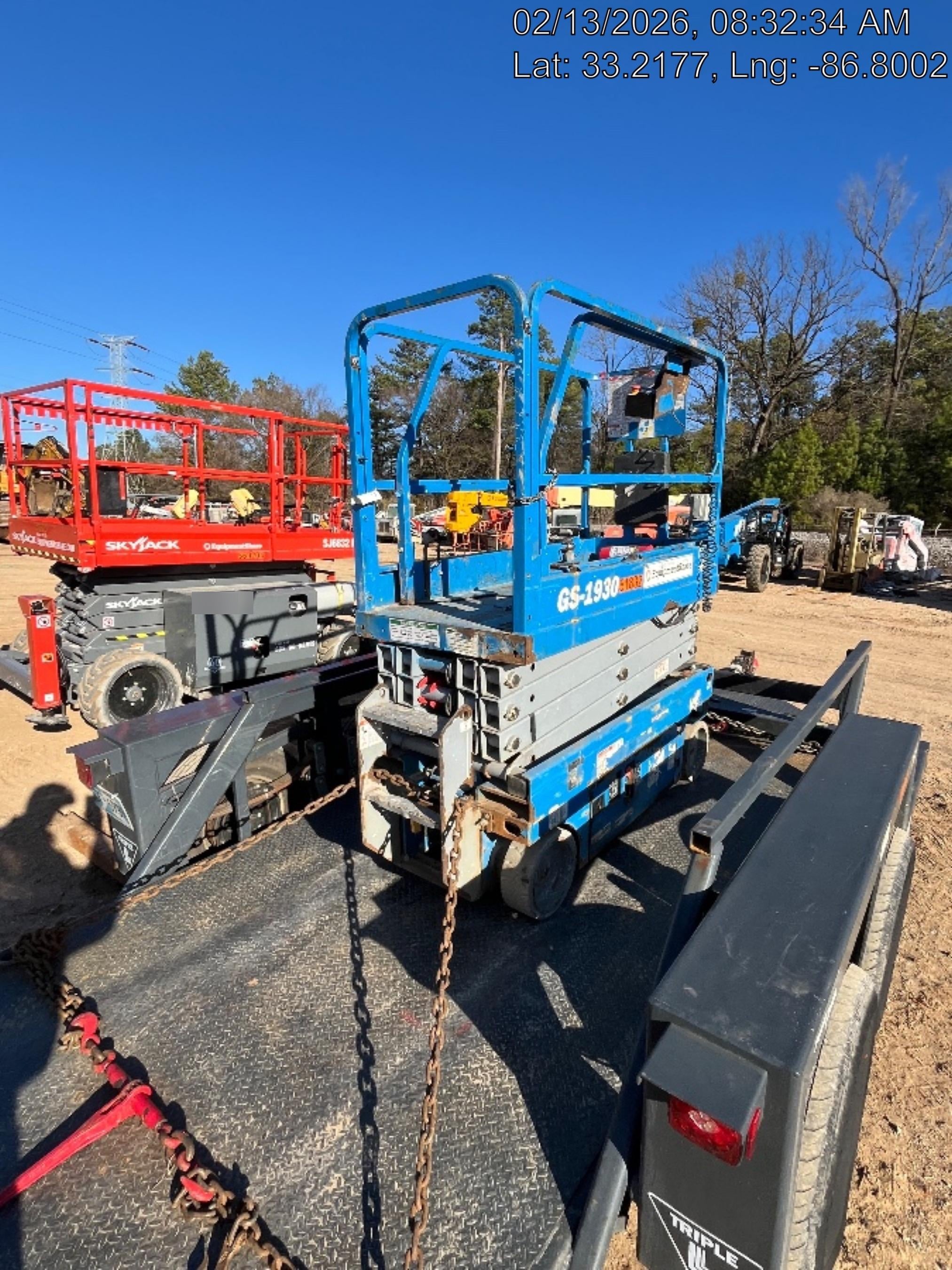 2019 Genie GS-1930 Fixed Rails with Chain Entry