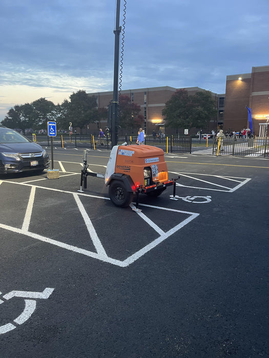 2023 Generac MLT2 Diesel, Flex Switch 120V Input, Powerzone Controller, 
(4) 320W LED Lights, 4kW Generator, 39.9 Gal Fuel Tank, 2" Ball, T3