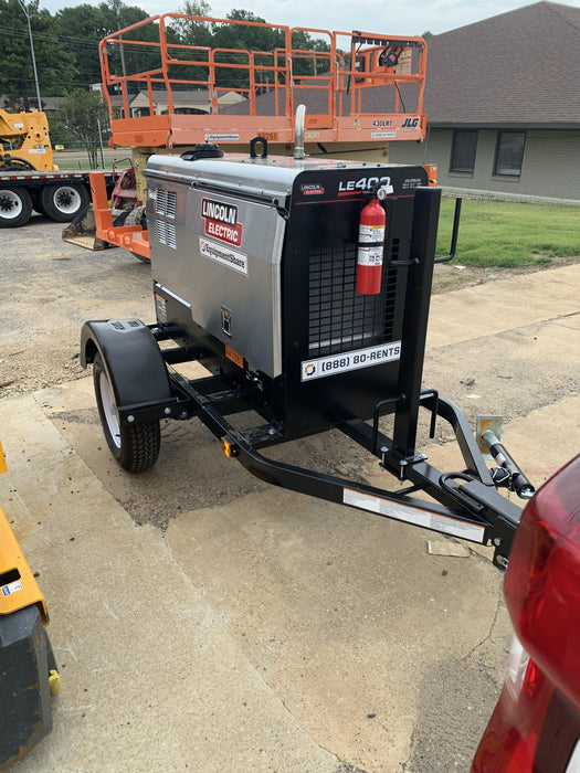 2024 Lincoln Electric LE400 Kubota V1505, Trlr, Cable Rack, Light Kit, ES Decals, T3