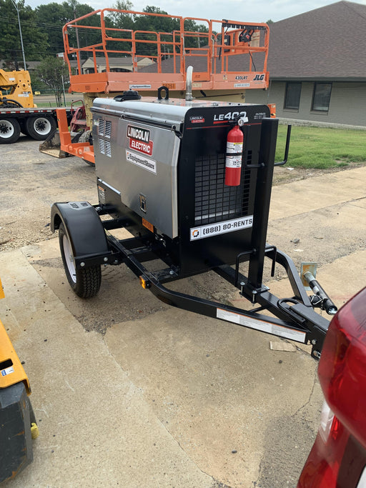 2024 Lincoln Electric LE400 Kubota V1505, Trlr, Cable Rack, Light Kit, ES Decals, T3