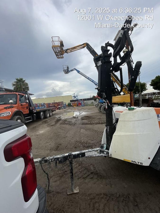 2025 Generac MLTS-4 Diesel, Mitsubishi L2E, 7.1 hp @1800 rpm, Flex Switch 120V Input, Powerzone Controller, (4) 320W LED Lights, 4kW Generator, 39.9 Gal Fuel Tank, 2" Ball, T3, ES Decals